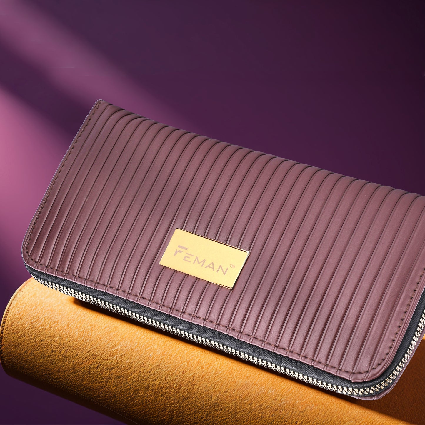 Feman Pixie Deluxe Wallets - Brown