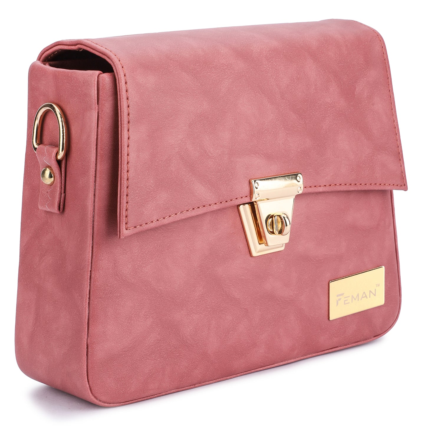 Feman City Stride Sling Bag - L Pink