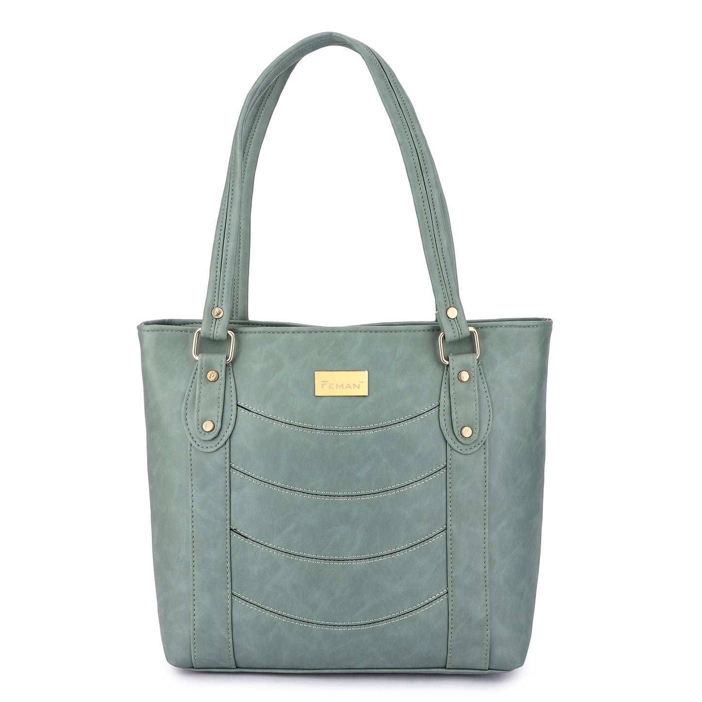 Feman Urban Ease Tote Bags - Green