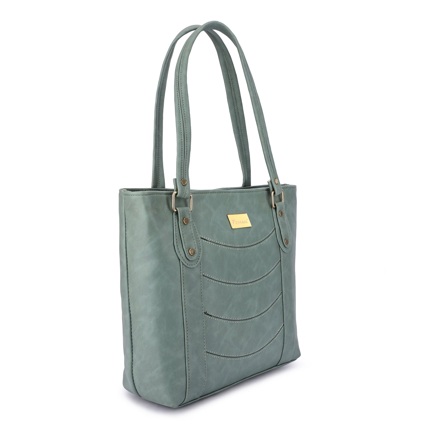 Feman Urban Ease Tote Bags - Green