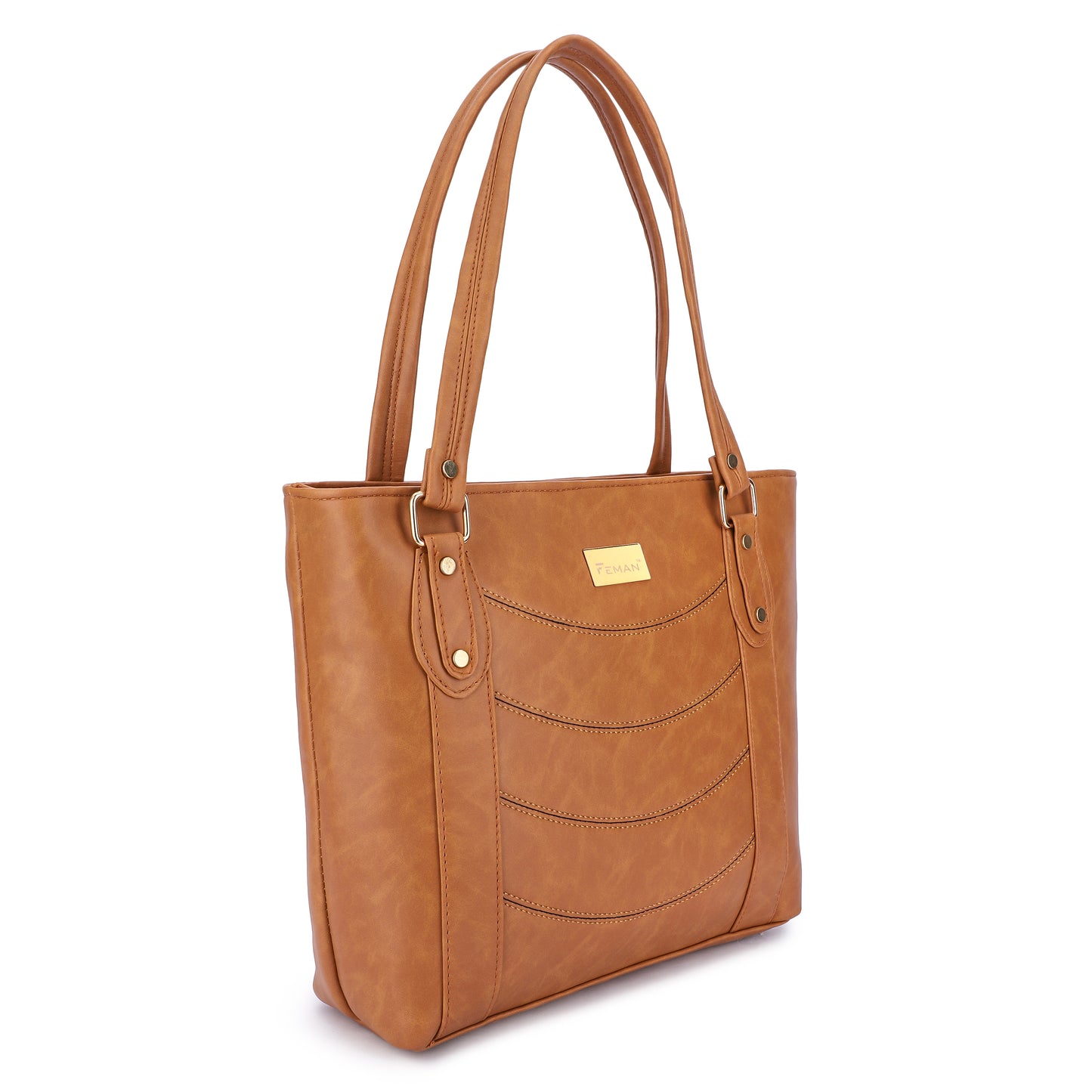 Feman Urban Ease Tote Bags - Tan