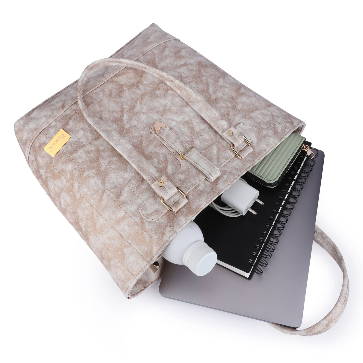 Feman Office Fella Tote Bag - Rose Gold