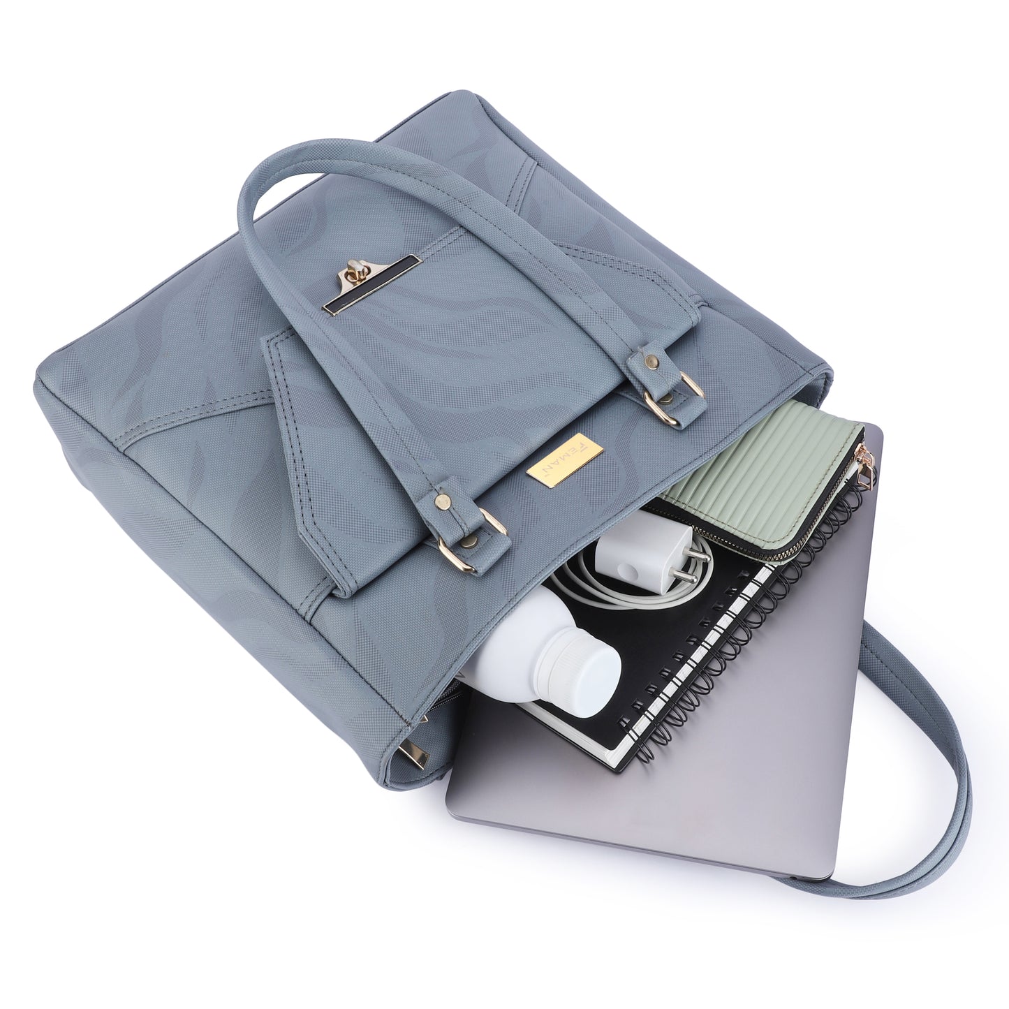 Feman City Delight Tote Bag - L. Blue