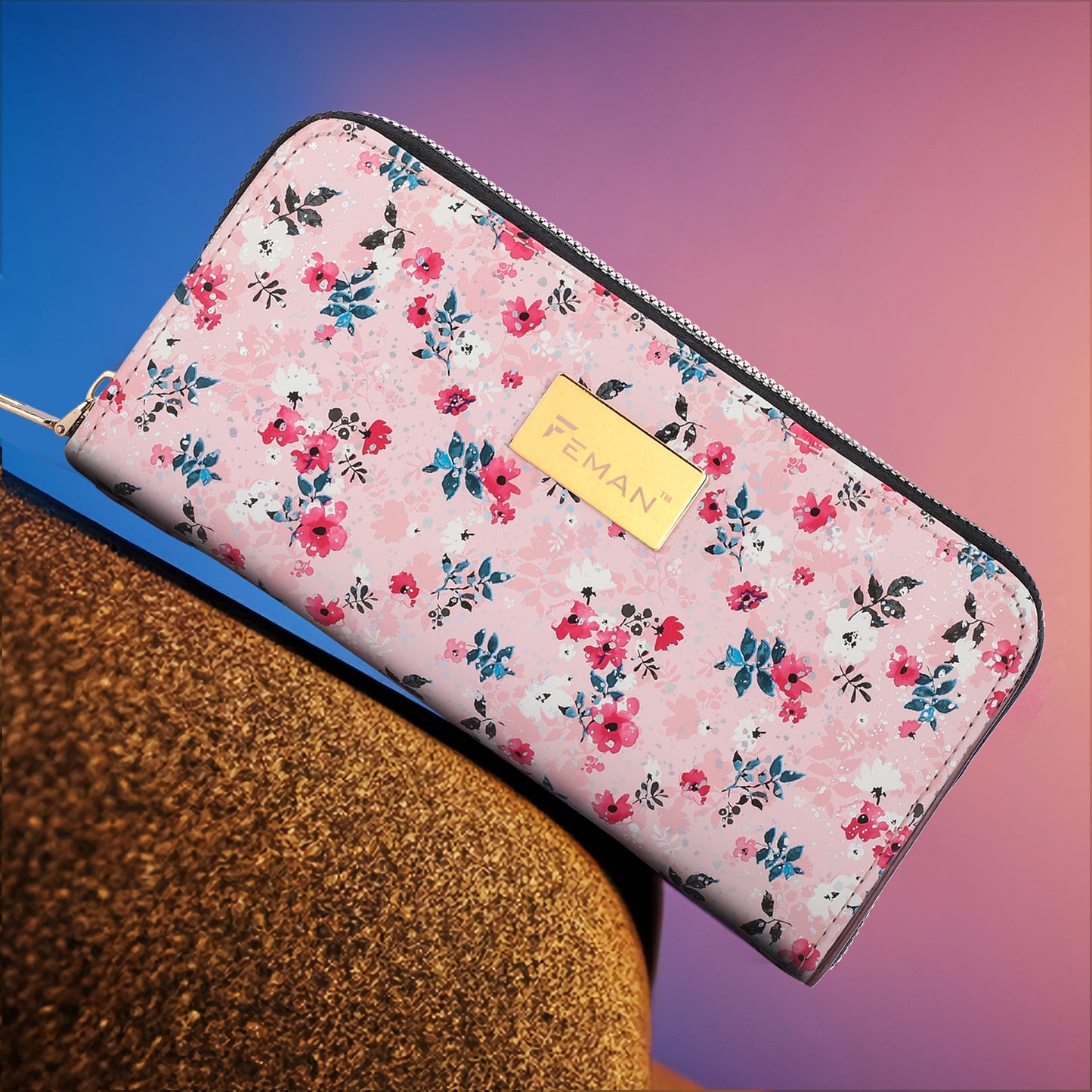 Feman Blossom Shower Wallets - Pink