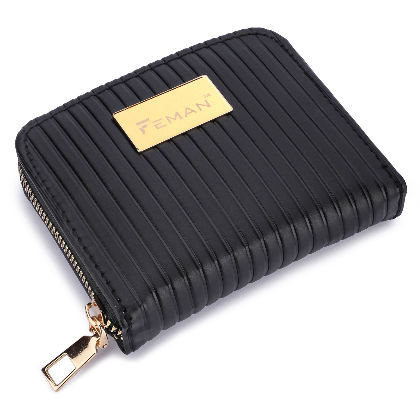 Feman Pixie Pocket Wallets - Black