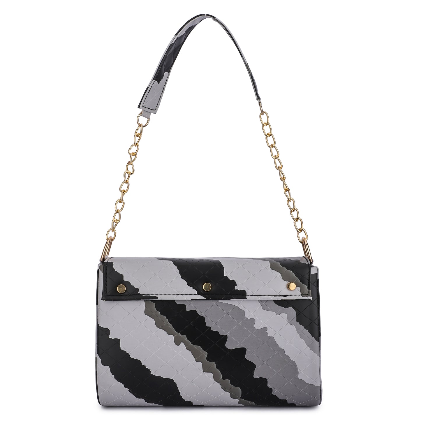 Feman Palette Play Sling Bag - Black & Grey