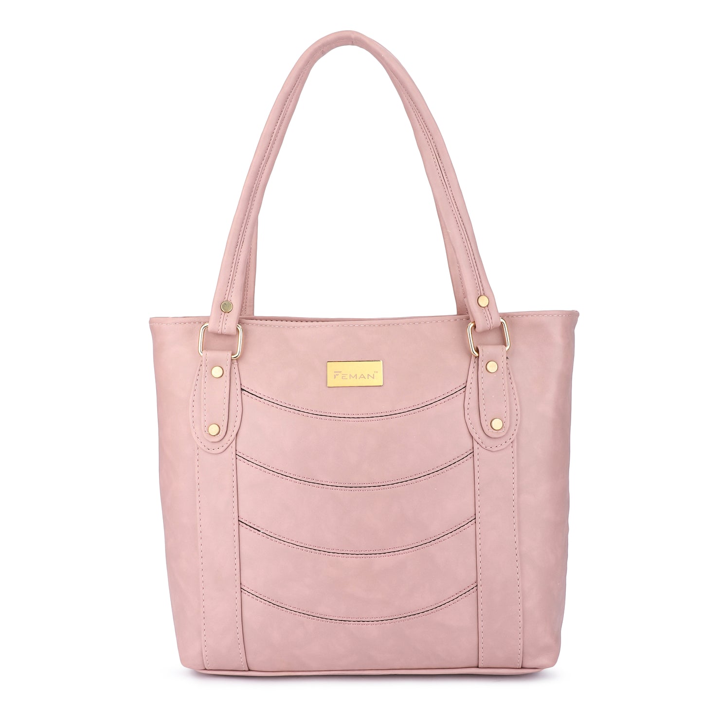 Feman Urban Ease Tote Bags - L Pink