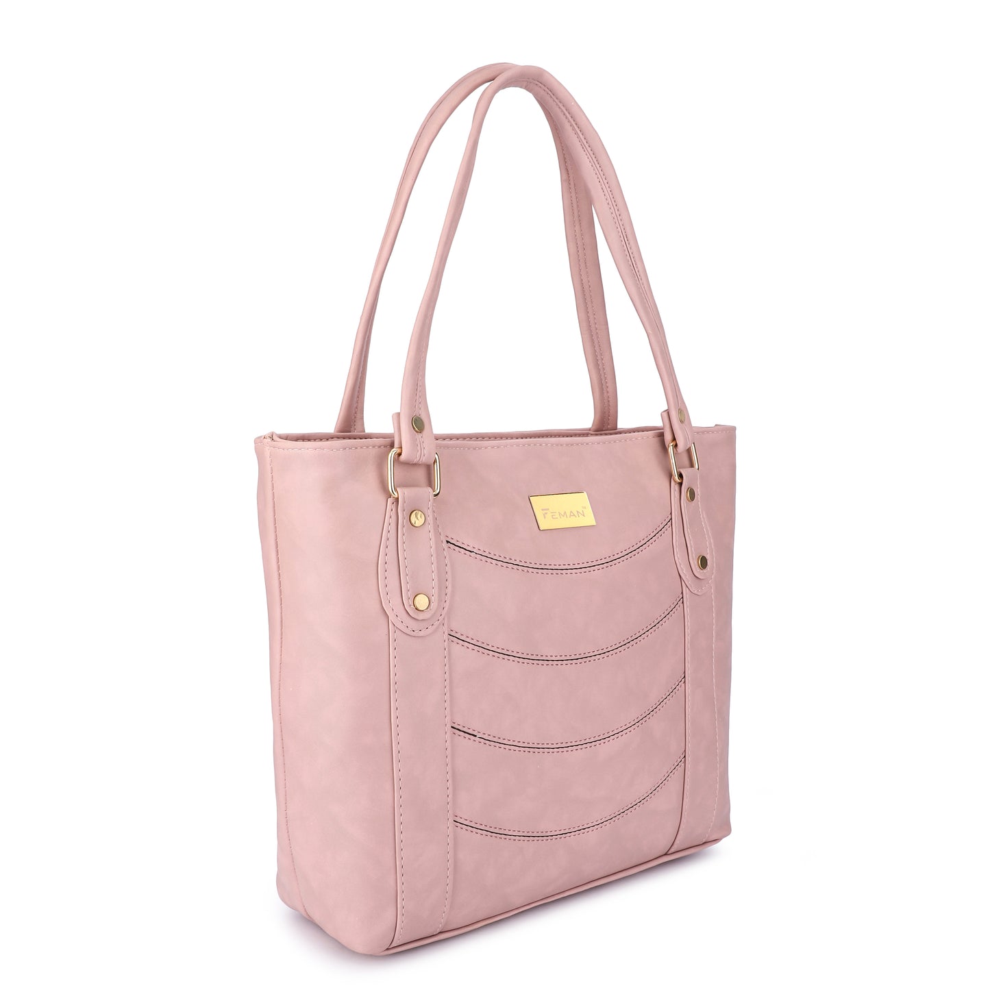 Feman Urban Ease Tote Bags - L Pink