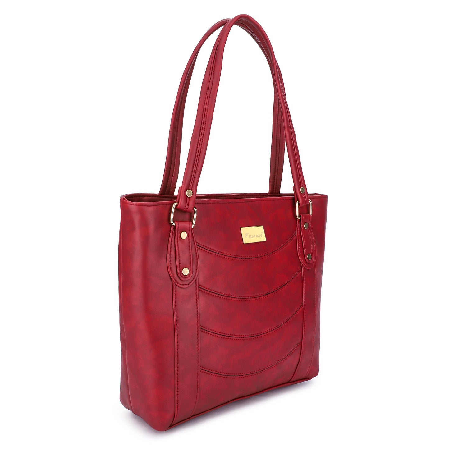 Feman Urban Ease Tote Bags - Maroon